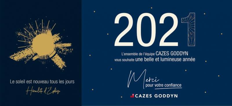 Voeux 2021 Cazes Goddyn Montpellier 