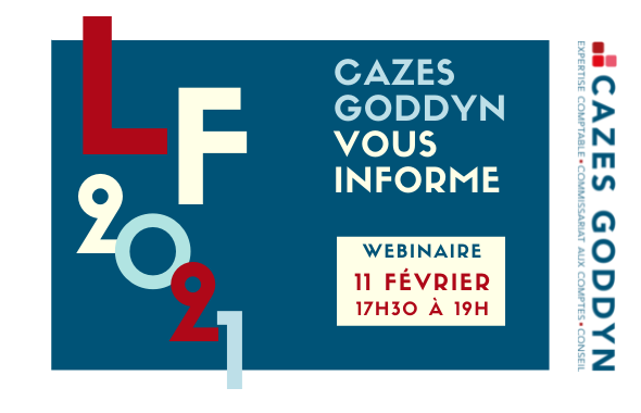 Webinaire Loi de Finances 2021